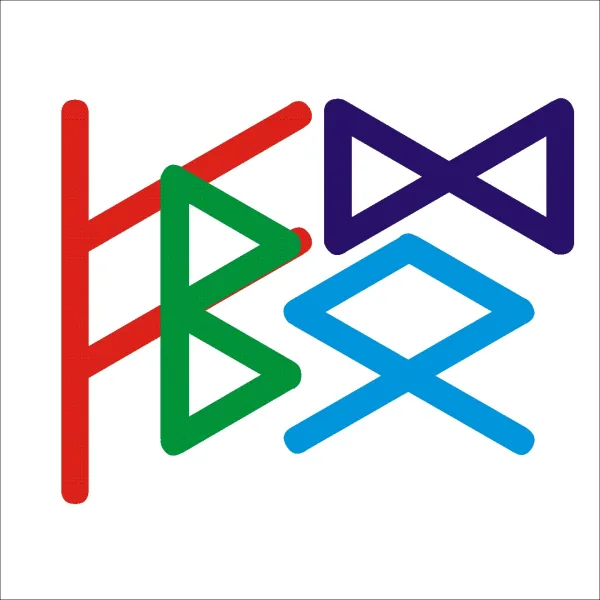 Рунескрипт Fehu — Berkano — Ohtala — Dagaz.
